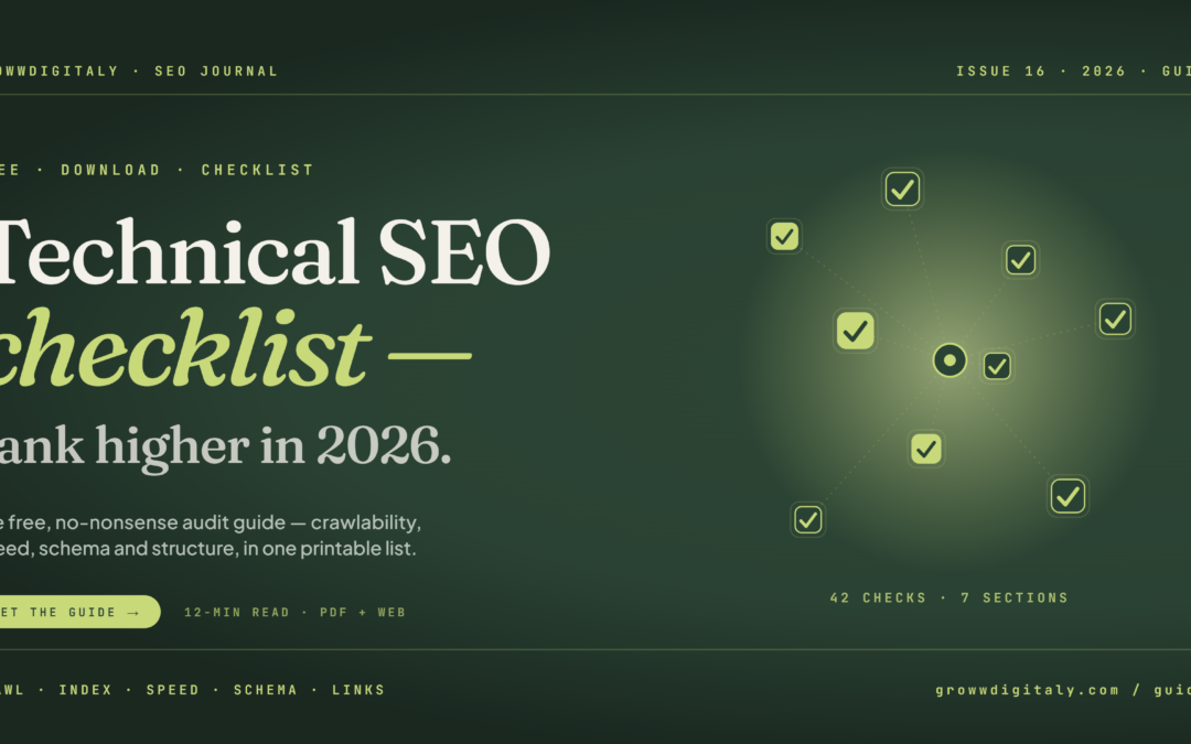 Free Technical SEO checklist to rank higher – 2024 Guide