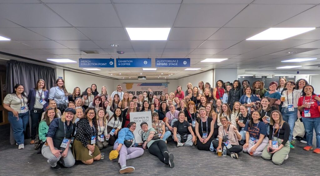 Women in Tech SEO community at Brighton SEO 2026