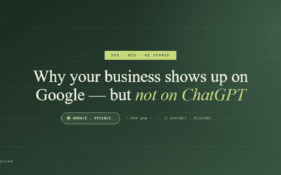 SEO vs GEO: The Visibility Gap Small Businesses Must Fix in 2026