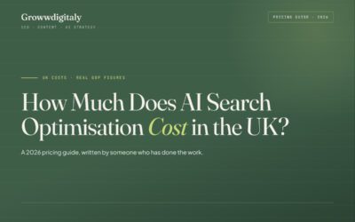 How Much Does AI Search Optimisation Cost in the UK?